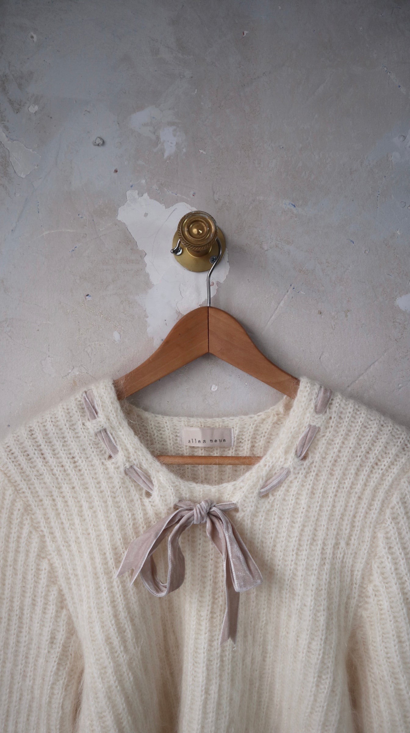 Mohair Bow Sweater | 10