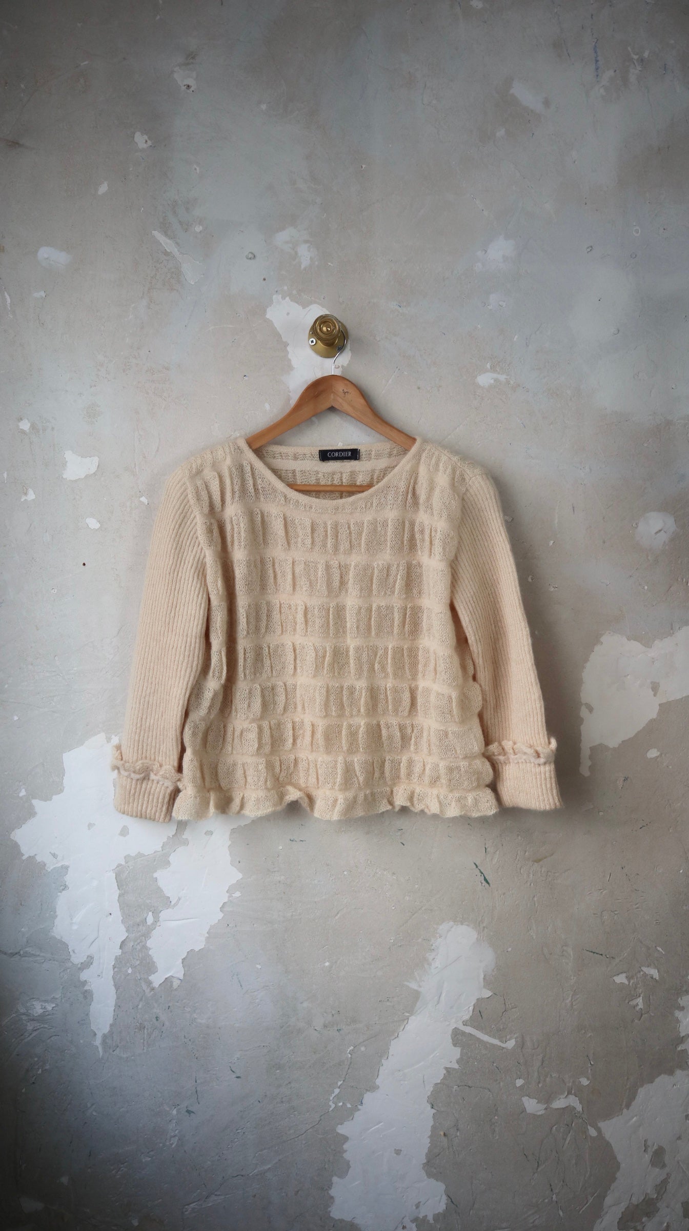 Mohair Honey Comb Sweater | 10