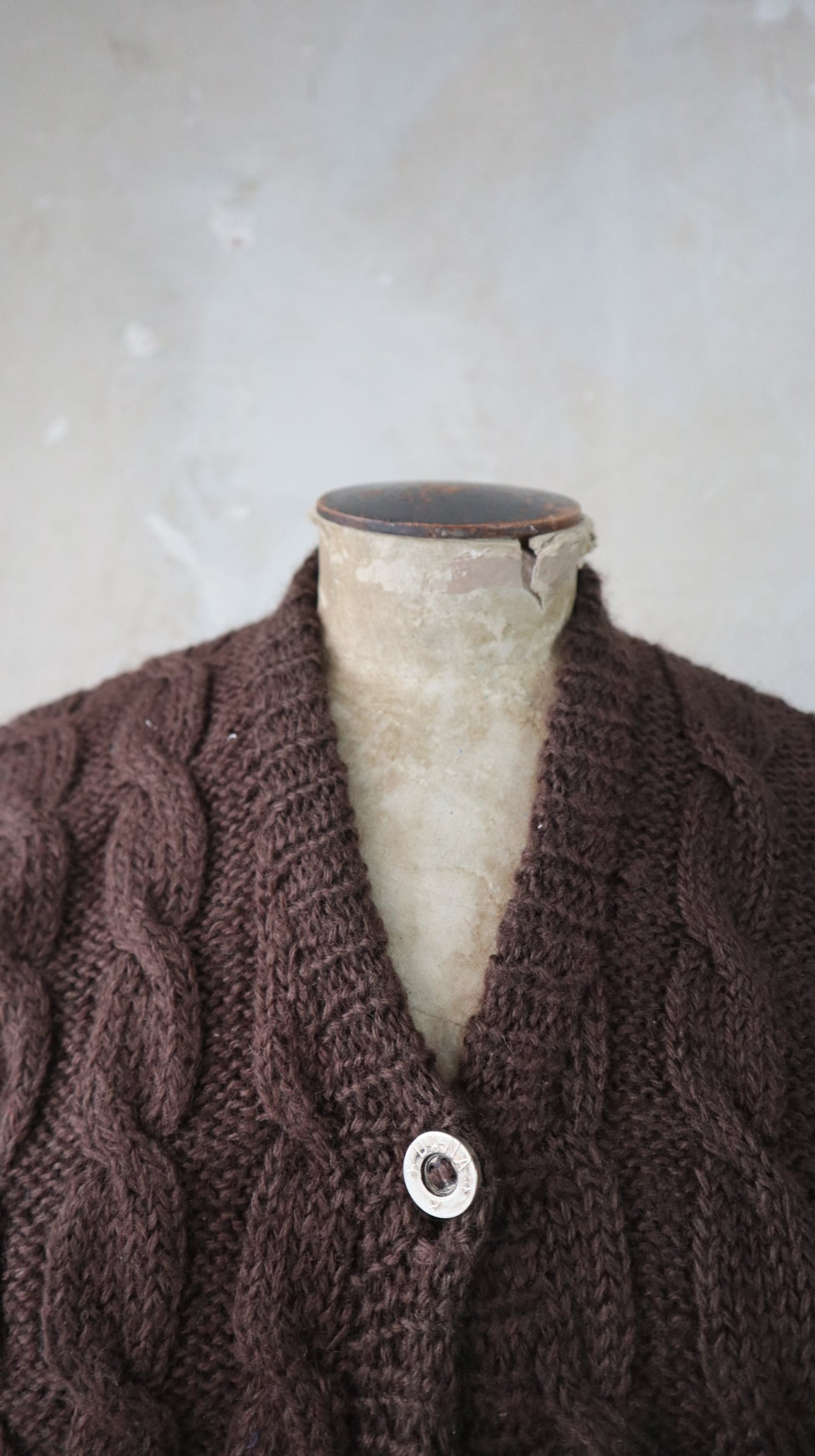 Dark Brown knitted Cardigan | 10