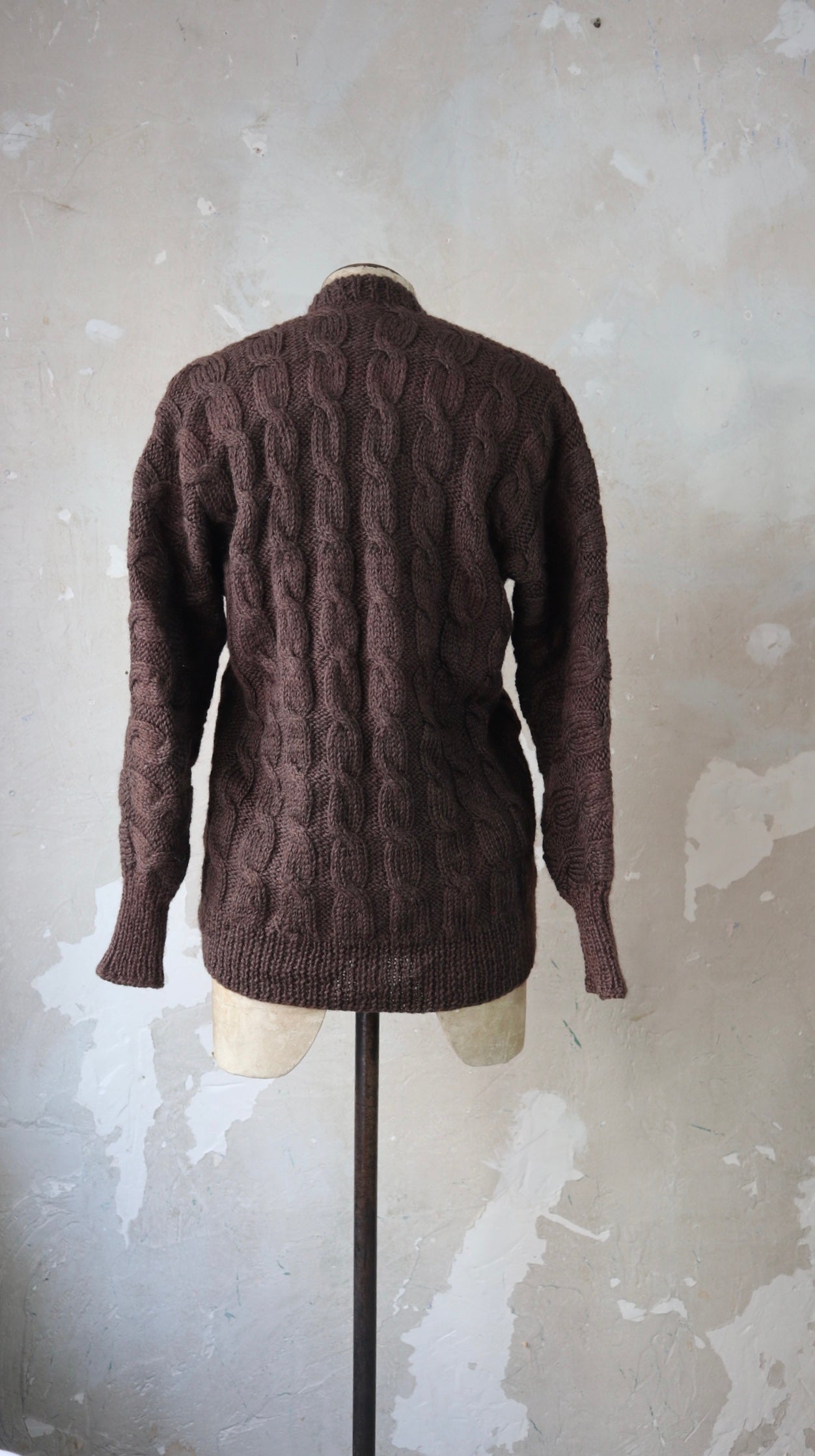 Dark Brown knitted Cardigan | 10