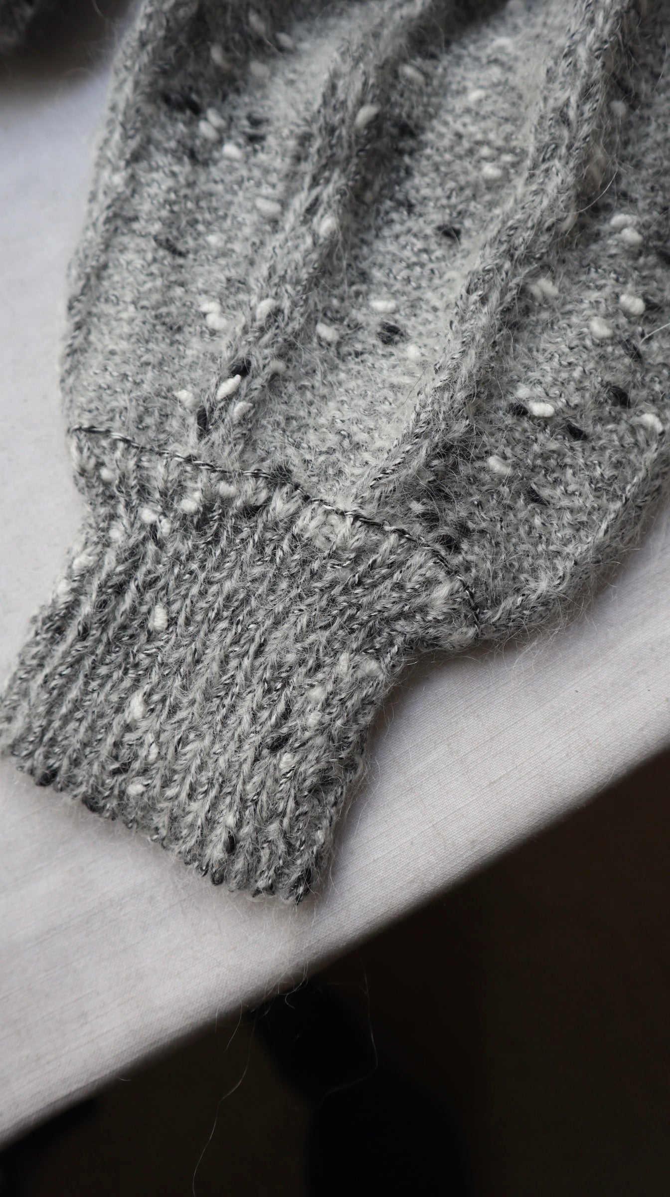 Multi fleck Mohair Sweater | 8-10