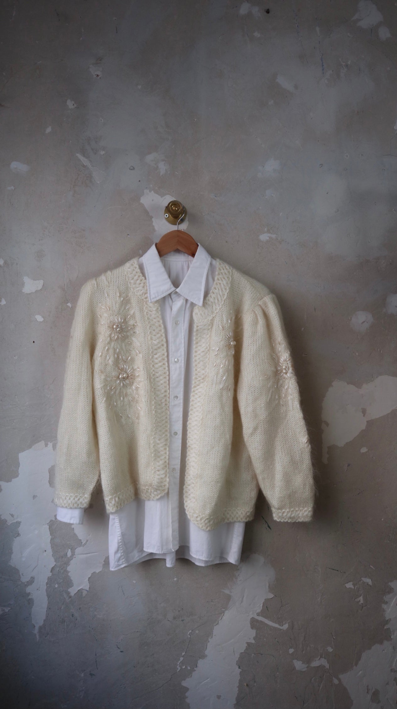 Mohair Beaded Cardigan | 12