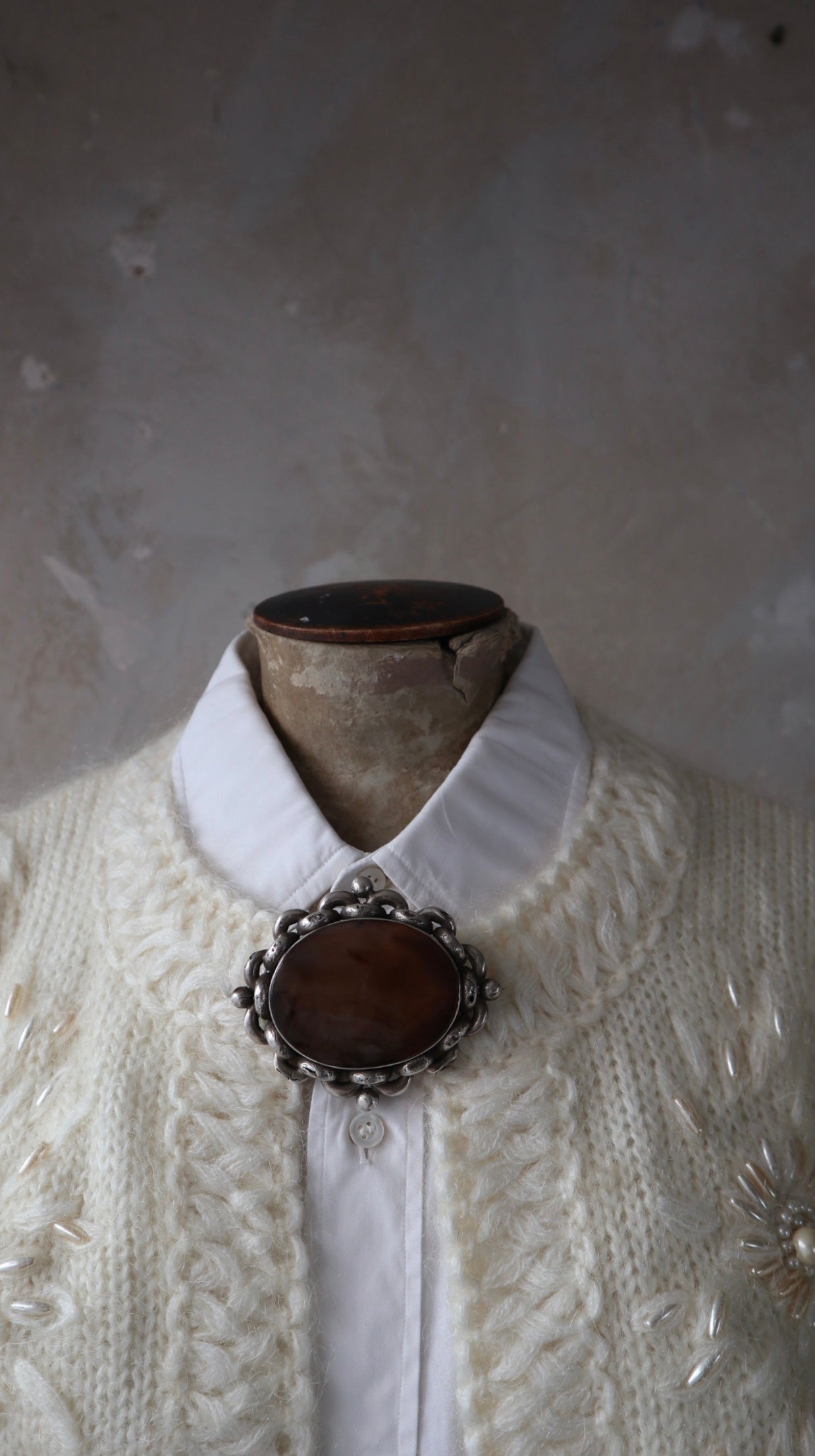 Mohair Beaded Cardigan | 12