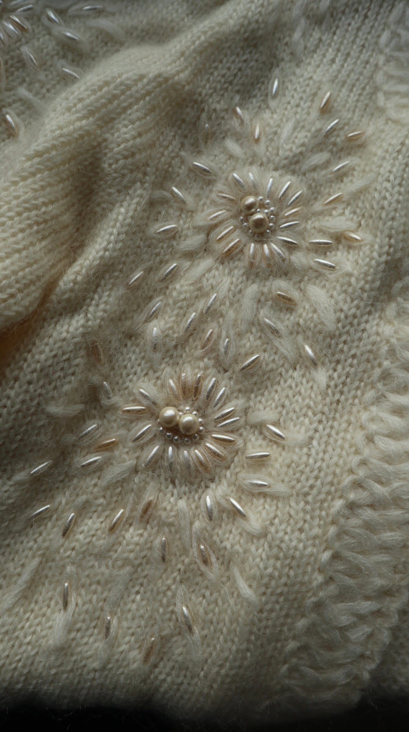 Mohair Beaded Cardigan | 12