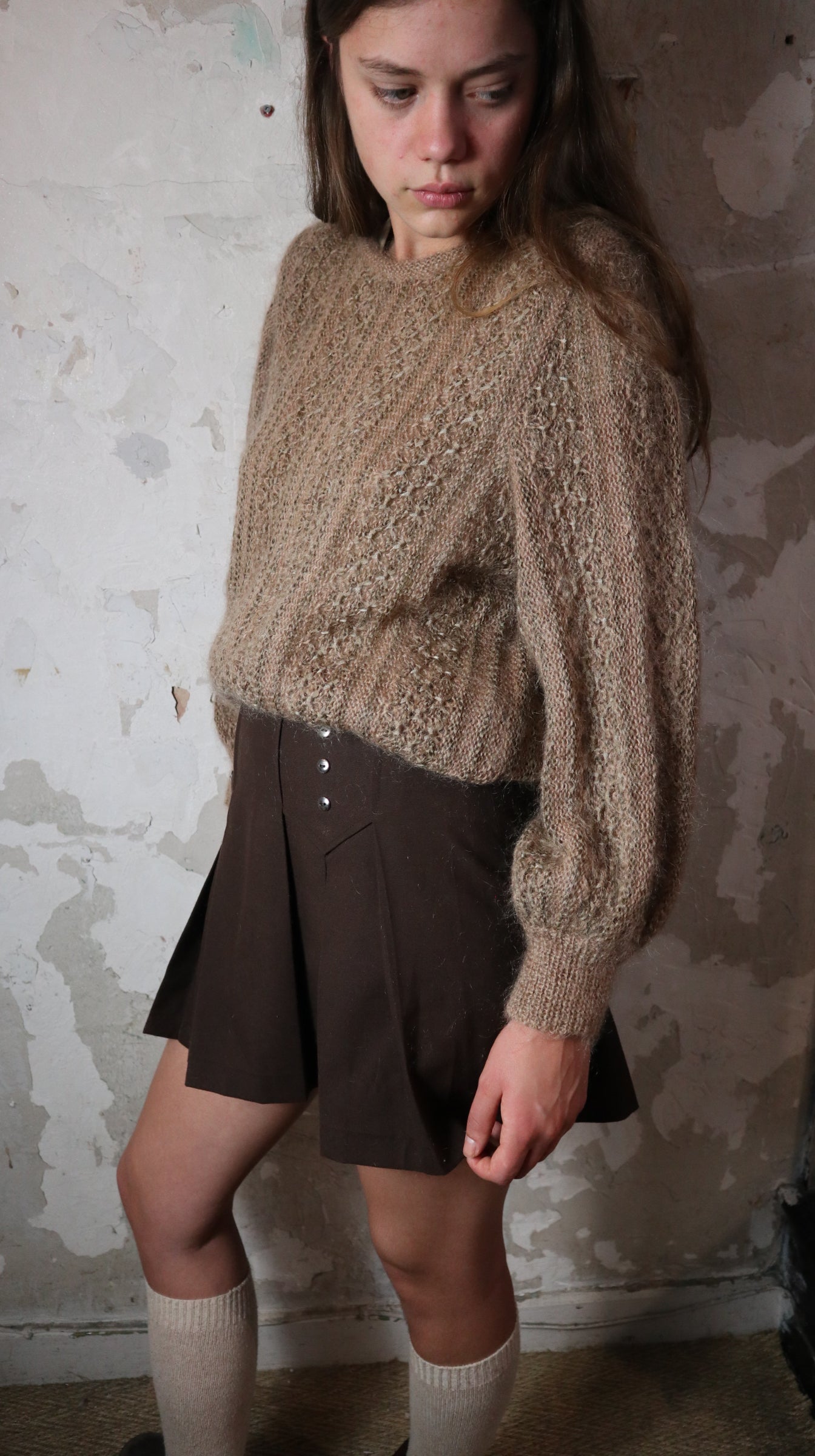 Mohair Brown Jumper | 10