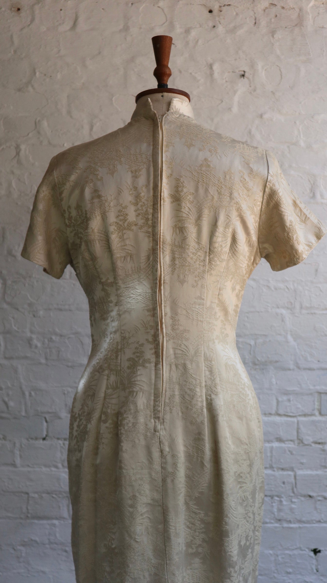 Vintage 40s cheongsam Dress| 12