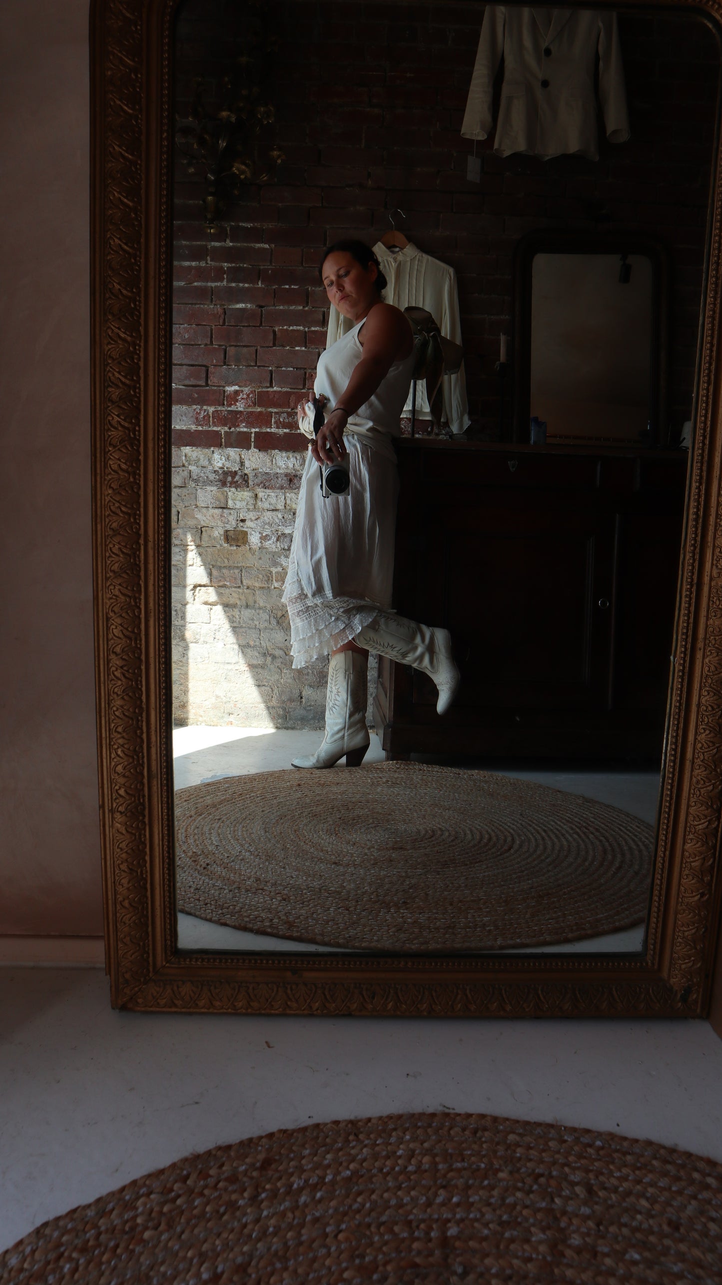 Antique French Lace Skirt | 8-10 uk