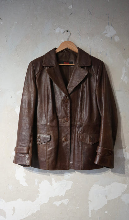 Brown Leather Jacket | 10
