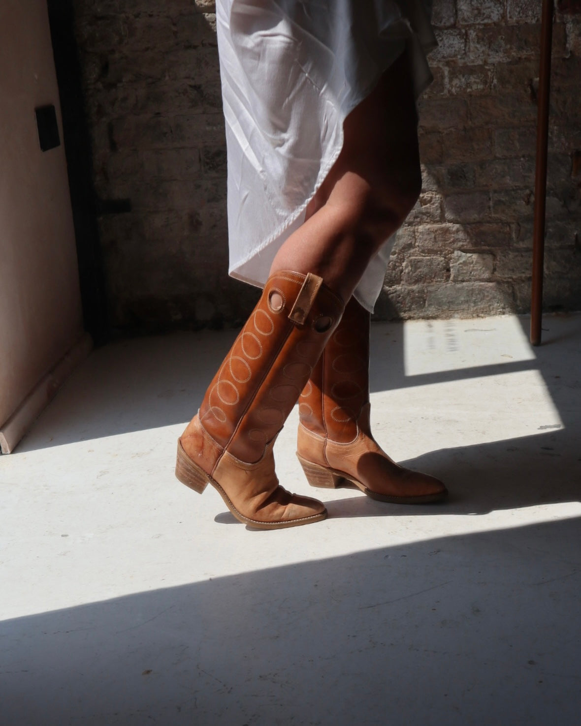 Vintage Lasso Stitch Boots | 5 uk