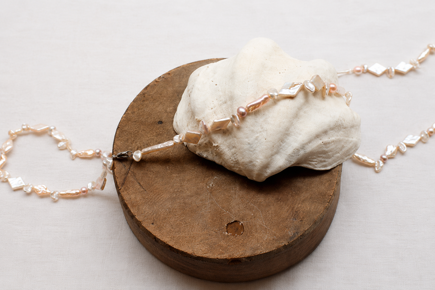 Natural Fresh Water Pearl Necklace