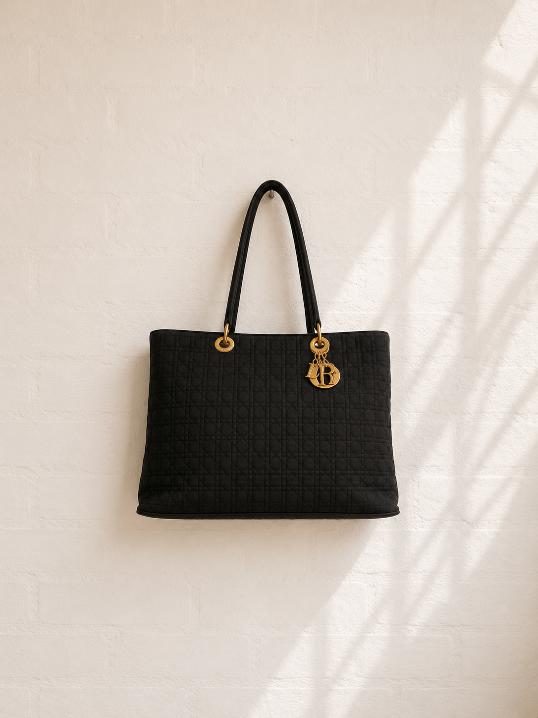 Vintage Dior Lady Tote Bag.