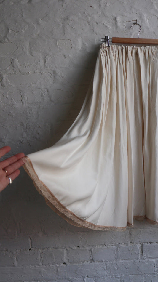 Silk Midi Skirt | 8-10