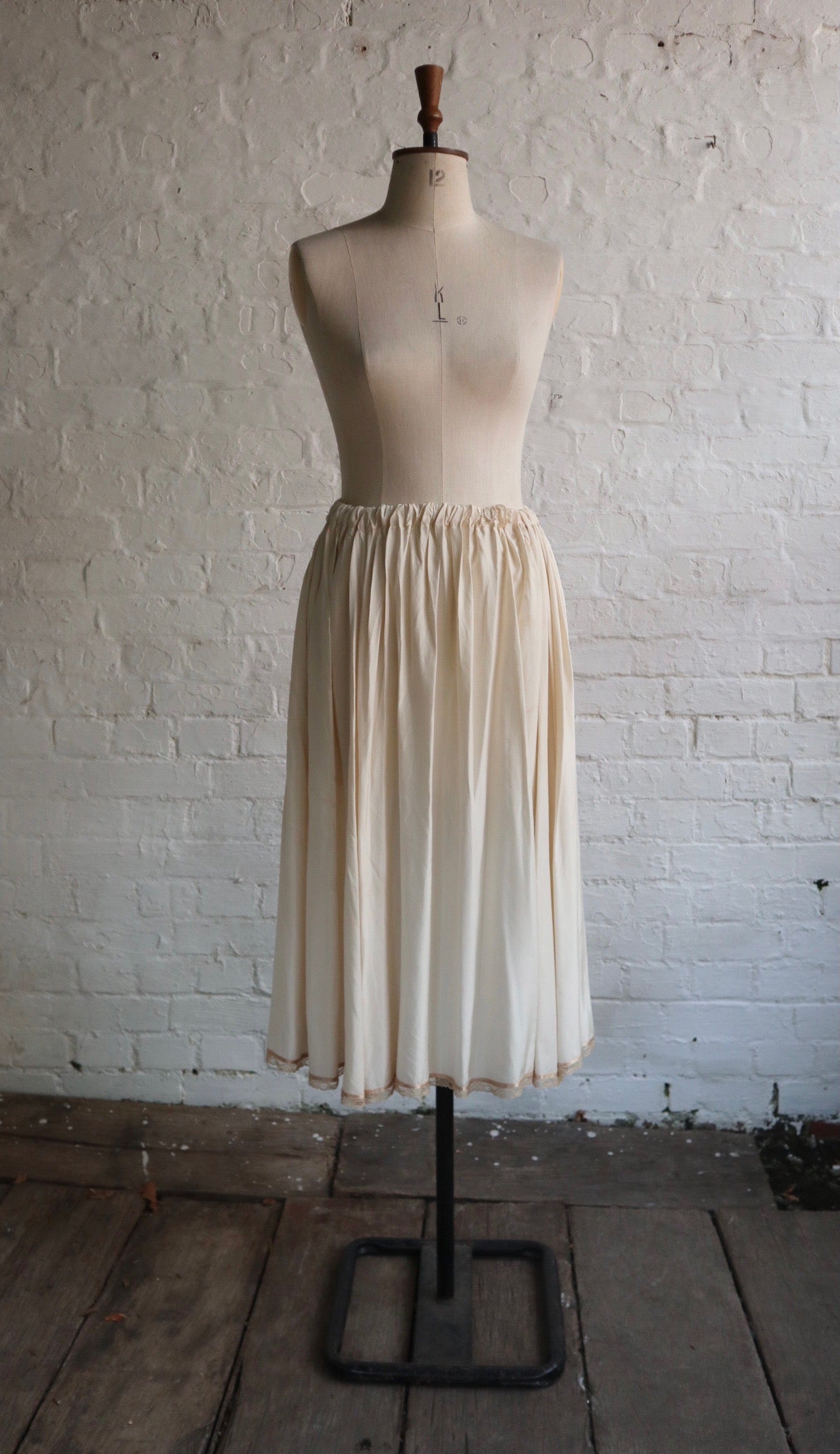 Silk Midi Skirt | 8-10