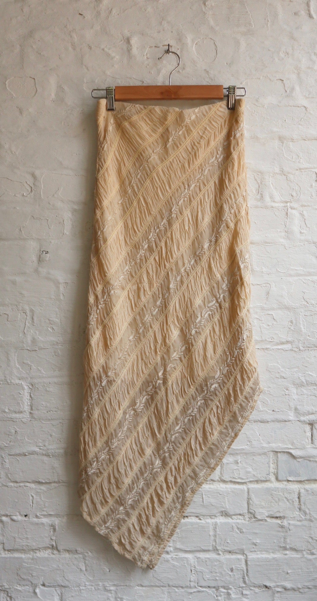 90s Italian Asymmetric Skirt | 10