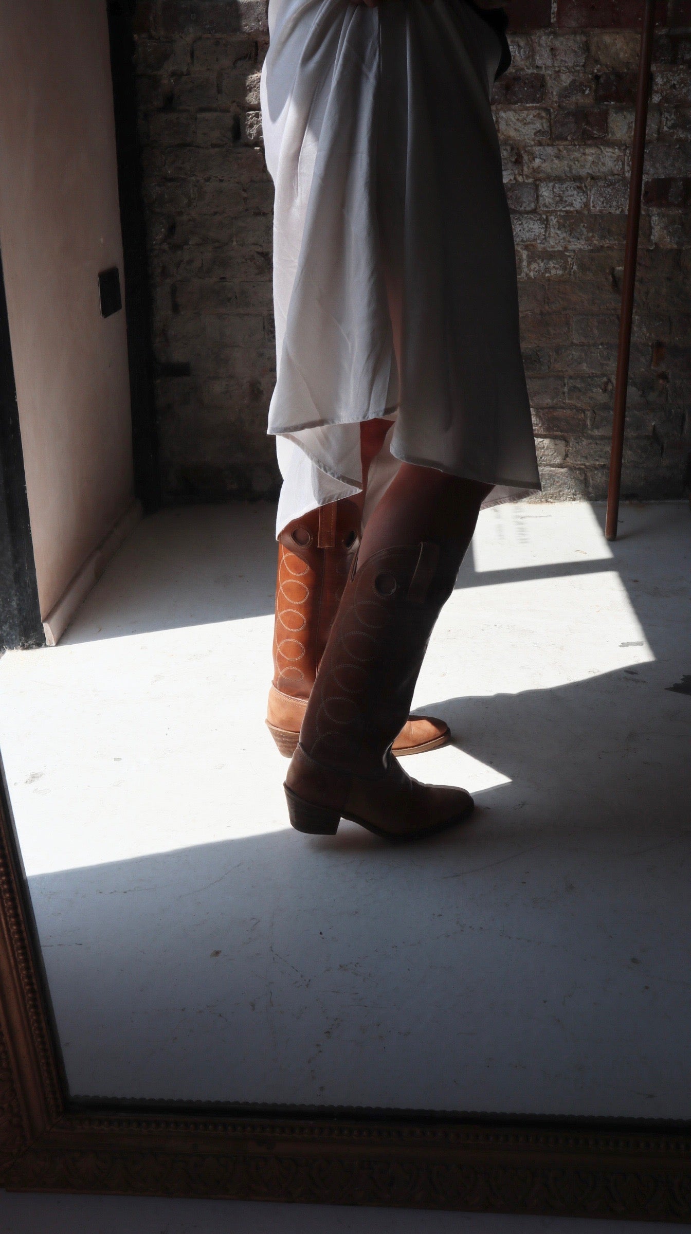 Vintage Lasso Stitch Boots | 5 uk