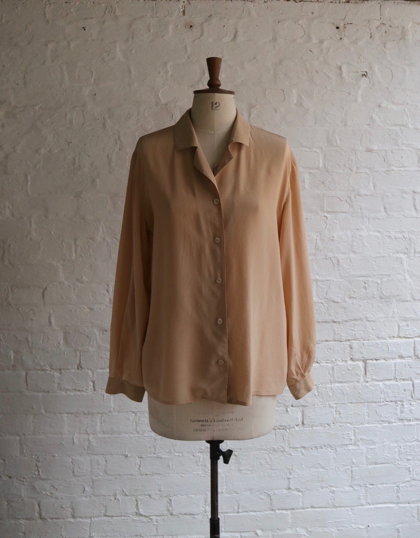 Champagne Silk Italian Shirt | 12