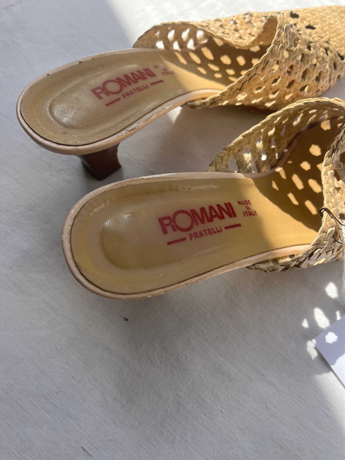 woven Leather Mules | 5