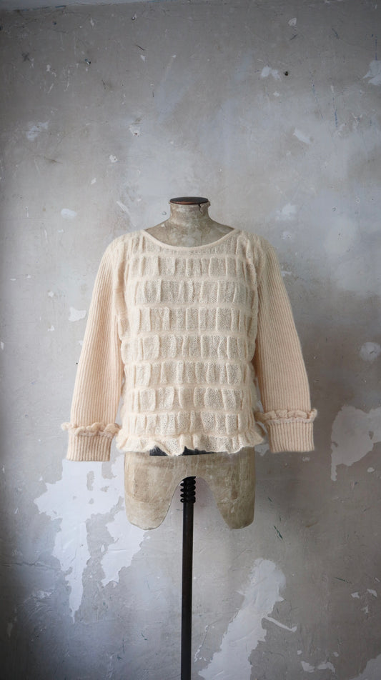 Mohair Honey Comb Sweater | 10