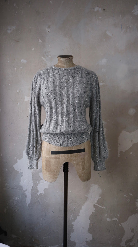 Multi fleck Mohair Sweater | 8-10