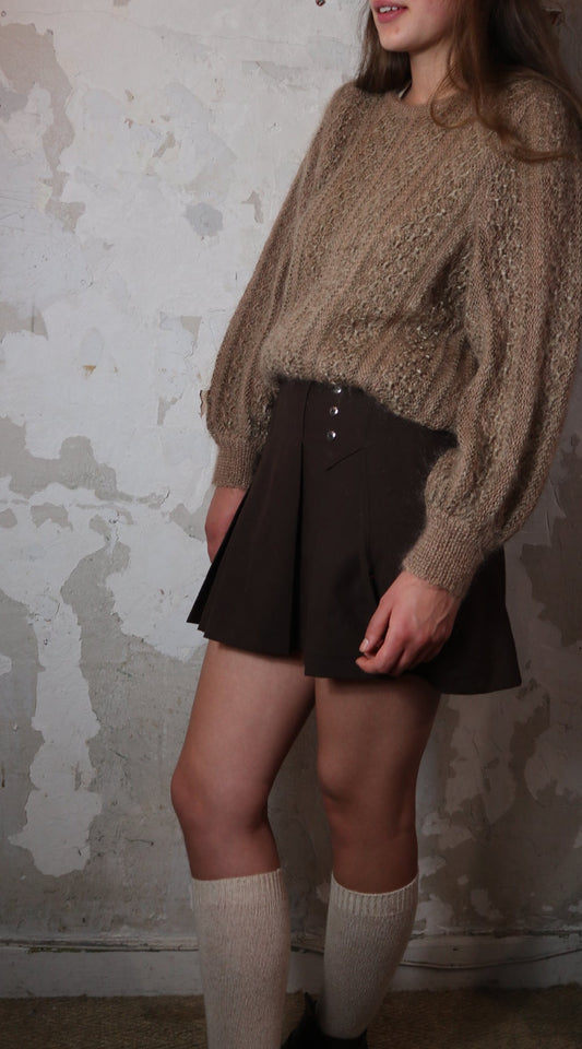 Mohair Brown Jumper | 10
