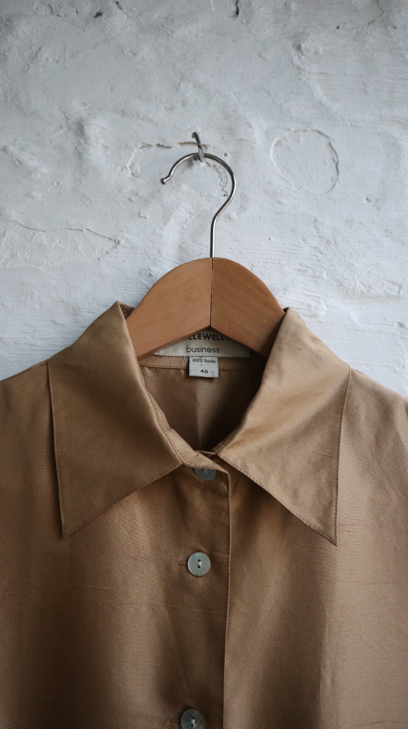 Silk Modernist Shirt Dress | 10