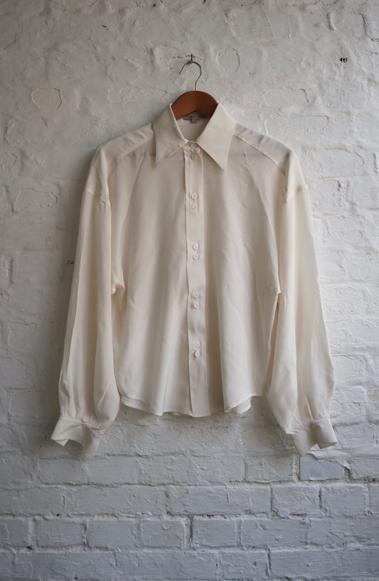 Silk Dagger Collar Shirt  | 8