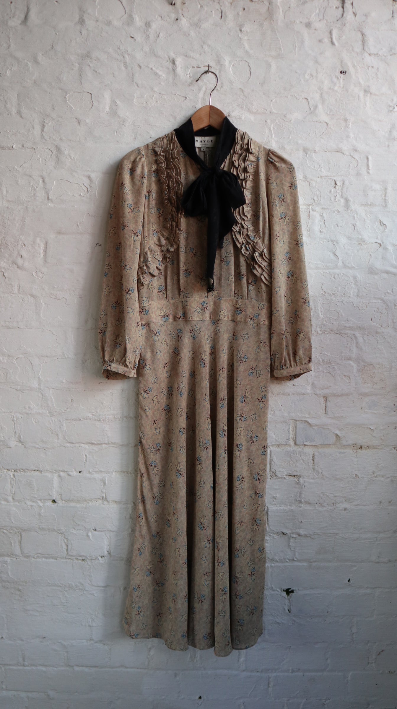 Silk Floral Tea Dress | 10
