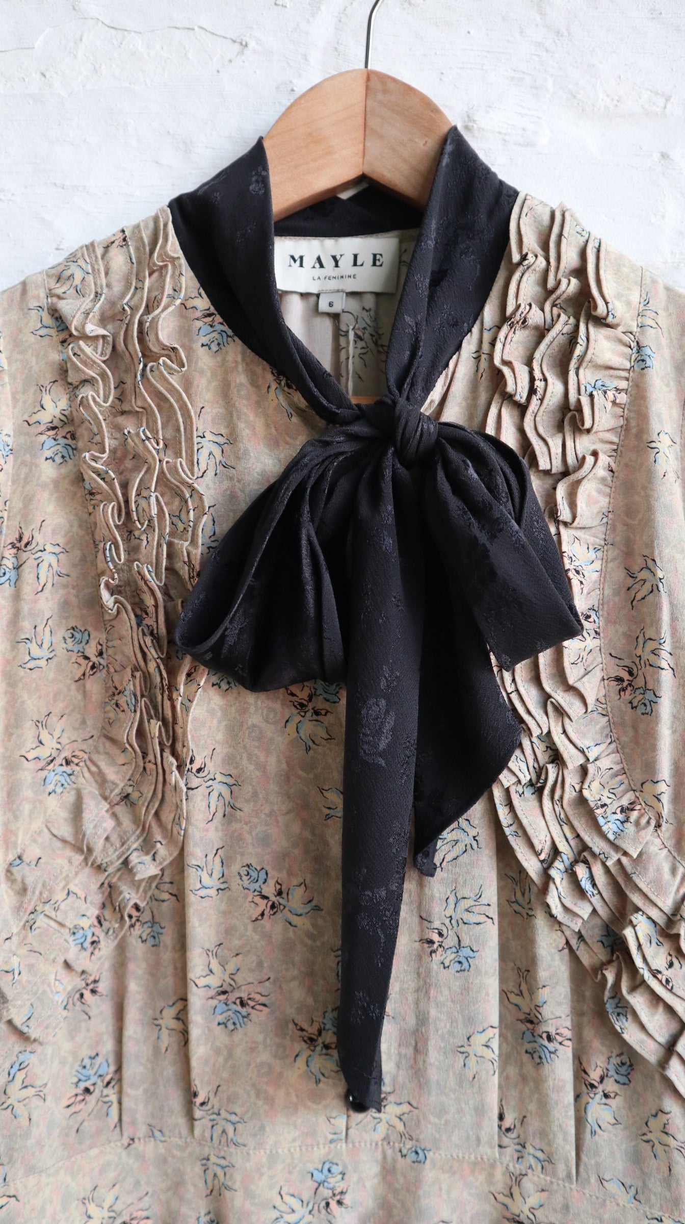 Silk Floral Tea Dress | 10