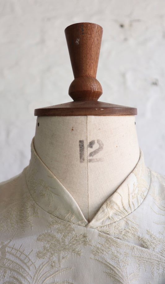 Vintage 40s cheongsam Dress| 12