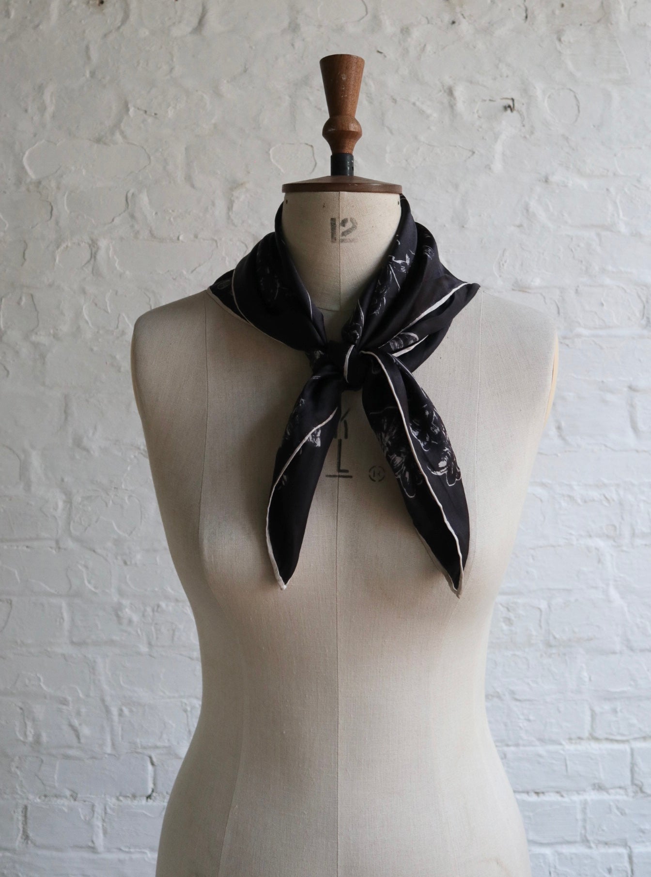 Hand Rolled Silk Scarf