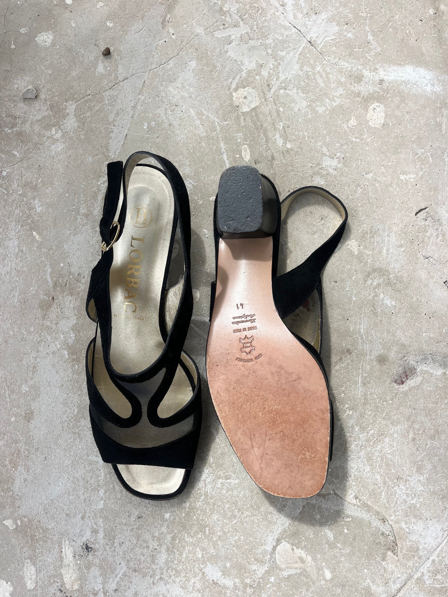 Italian Mesh Sling Backs | 41